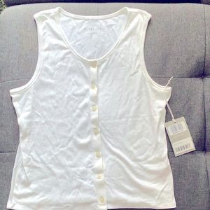 NWT Everlane Button Down Tank